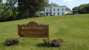 Bout Time Bnb on a hilltop
