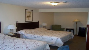 Golden Knight Inn double king bedroom