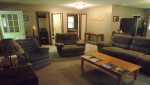 Hunters View cabin living room