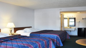 Villager Manor inviting bedroom