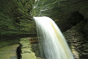 Watkins Glen State Park waterfall