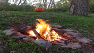 Catharine Cottages fire pit