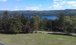 Idlewilde Inn bnb hilltop Seneca Lake view