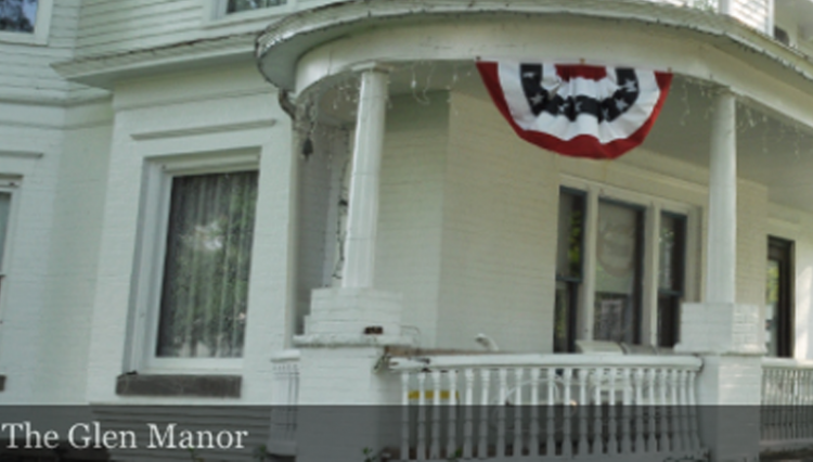 Glen Manor at Villager inviting porch