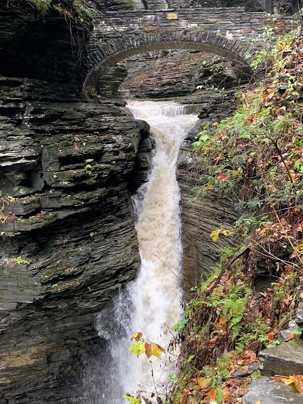 Hiking the waterfalls
